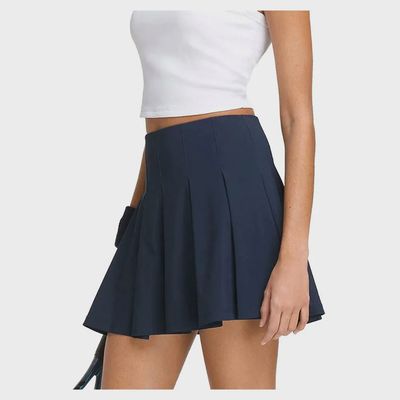 Wilson Classic Pleated Skirt - Classic Navy
