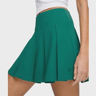 Wilson Classic Pleated Skirt - Field Green