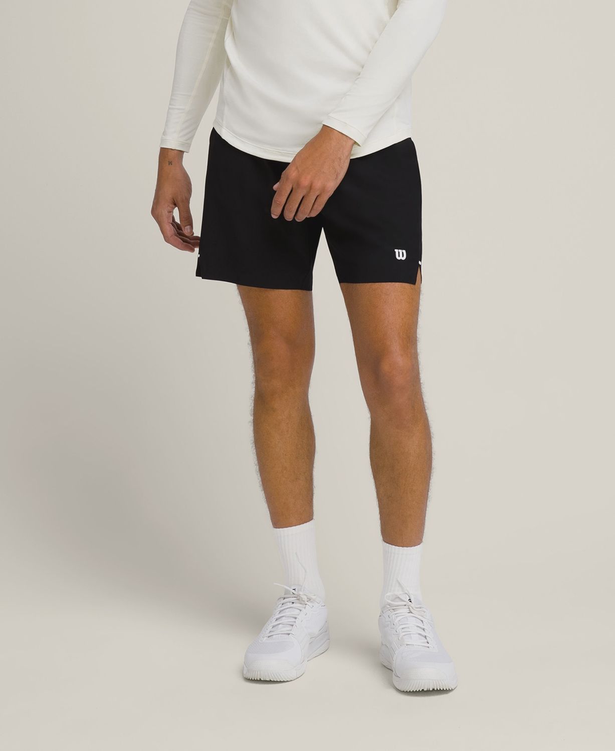 Wilson Men&#39;s Tournament Short V2 7&quot; - Black