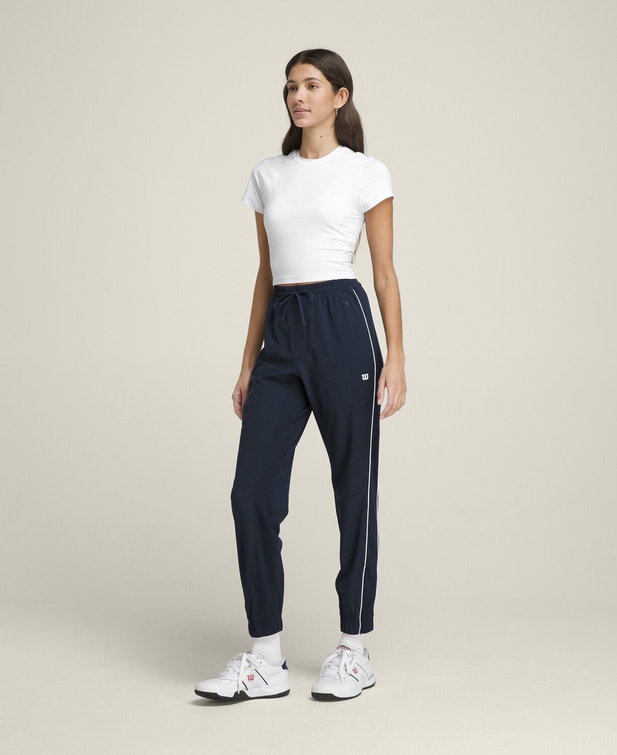 Wilson Match Point Tee Lite - Bright White