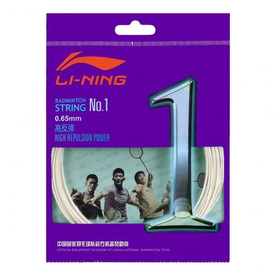 Li-ning No.1 Badminton String Set White