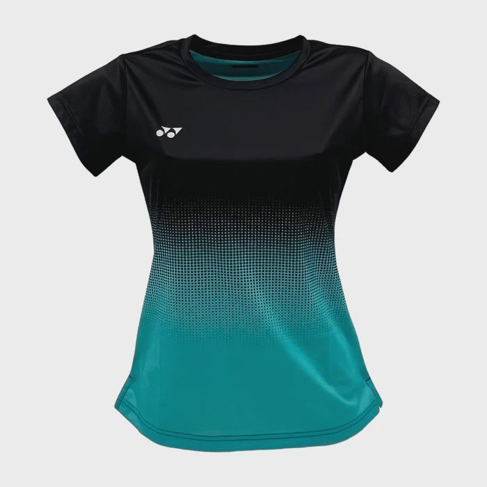 Yonex Women&#39;s T-Shirt YTL5 - Turquoise/Black