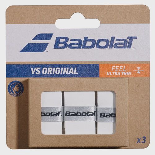 Babolat VS Original Feel Overgrips 3 Pack White
