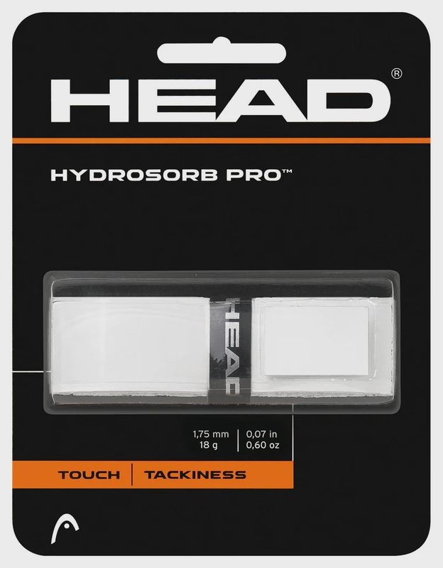 Head Hydrosorb Pro Tennis Replacement Grip White