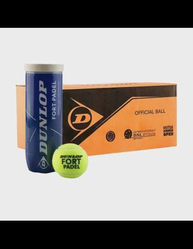 Dunlop Fort Padel Ball Box 24 x 3 Ball Tube