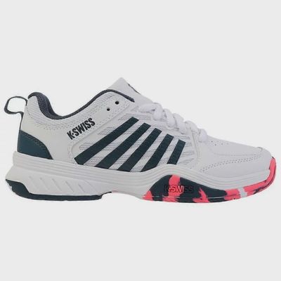 K-Swiss Court Express 2 Junior All Court Tennis Shoe - White/Stargazer