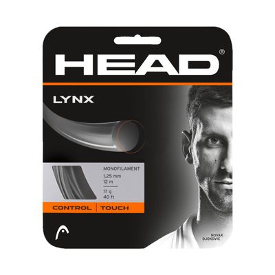 Head Lynx 1.30mm Tennis String Set - 12m Anthracite