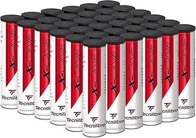 Tecnifibre X-One Tennis Balls - Box of 36 Tubes