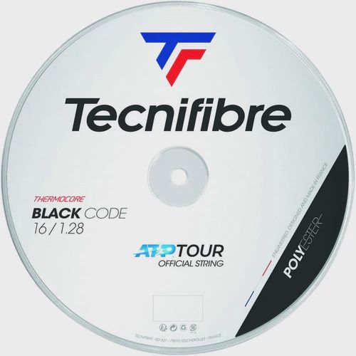 Tecnifibre Black Code 128 Tennis String 200m Reel - Lime
