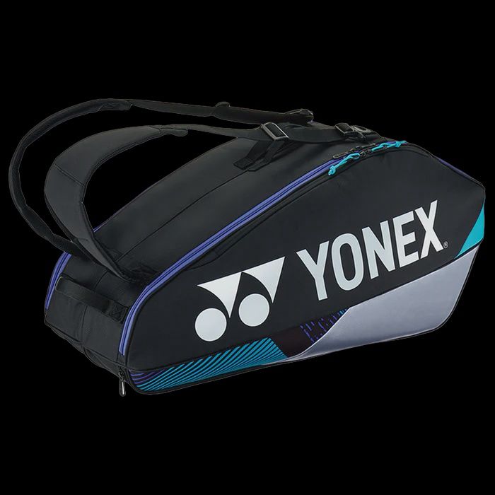 Yonex Pro Racket Bag 6pcs Black Silver 2024