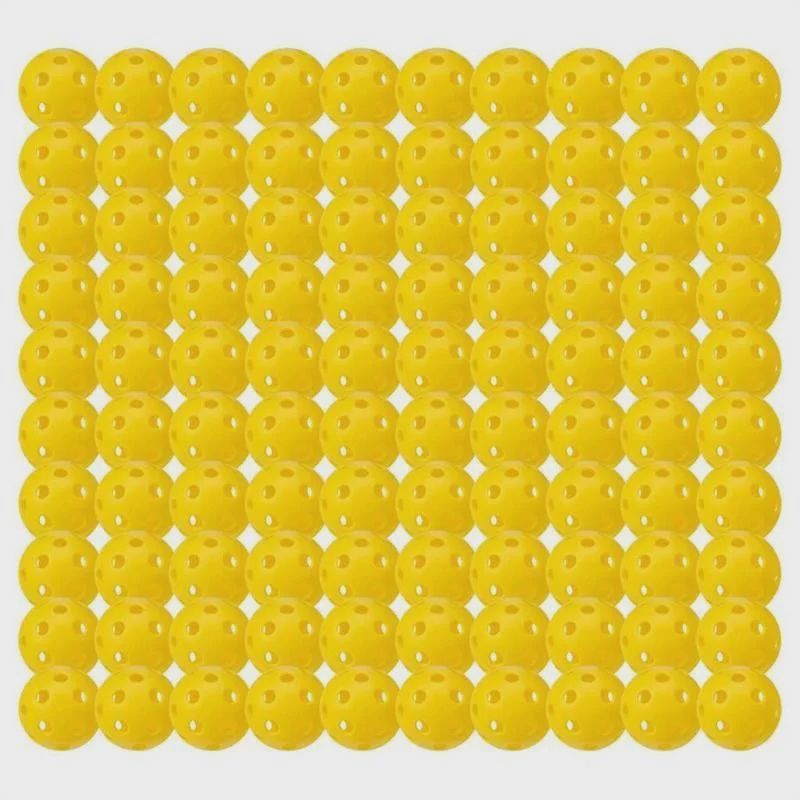Franklin Indoor X-26 Pickleball Pack of 100 Yellow