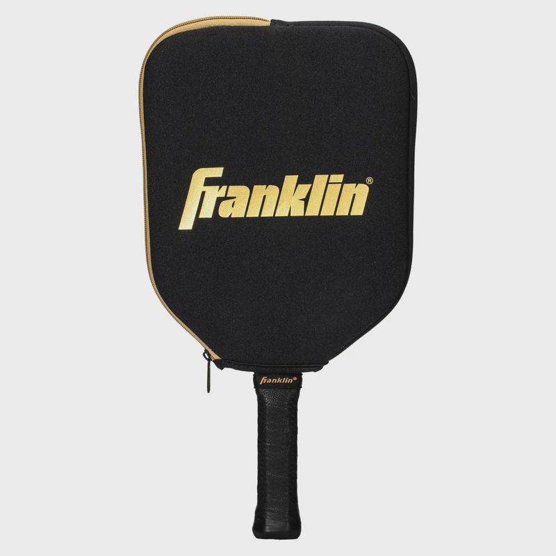 Franklin Single Pickleball Paddle Cover Black/Gold