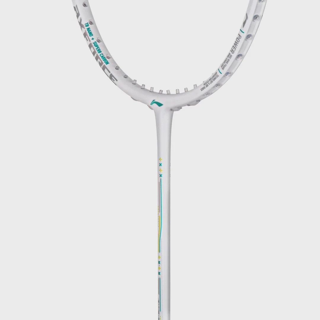 Li-ning Ax Force 60 5U Badminton Racket - Pearl White