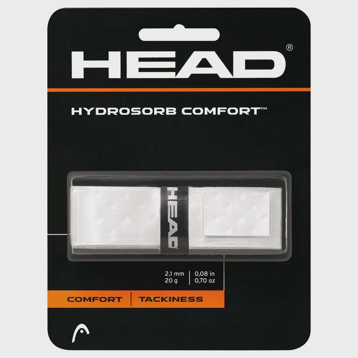 Head Hydrosorb Comfort Tennis Replacement Grip White