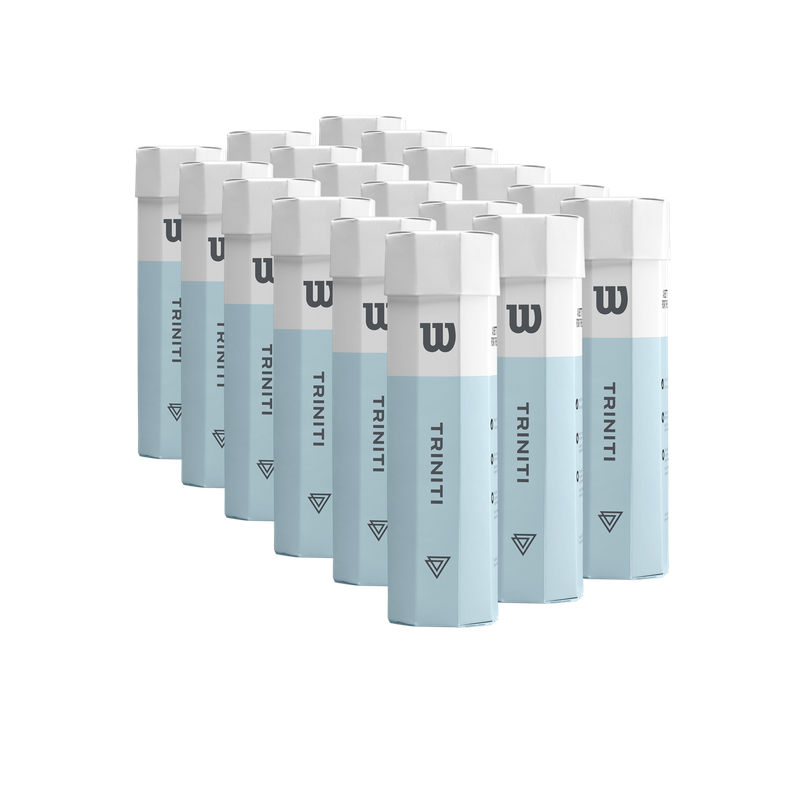 Wilson Triniti Tennis Balls 4 Ball Tube - Box of 18 Tubes