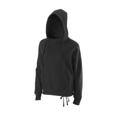 Wilson Night Session Script Eco Cotton Women's Hoody - Black