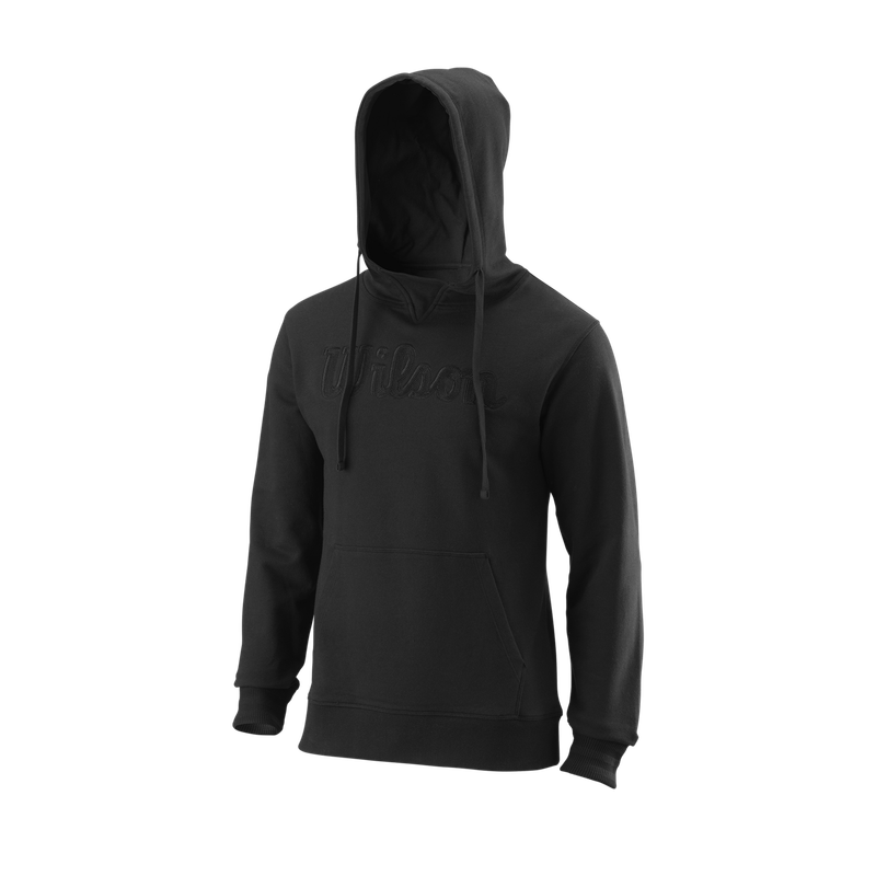 Wilson Night Session Script Eco Cotton Men's Hoody - Black