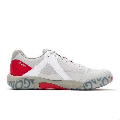 Kanso DragonFly Court Shoe - Grey/Red