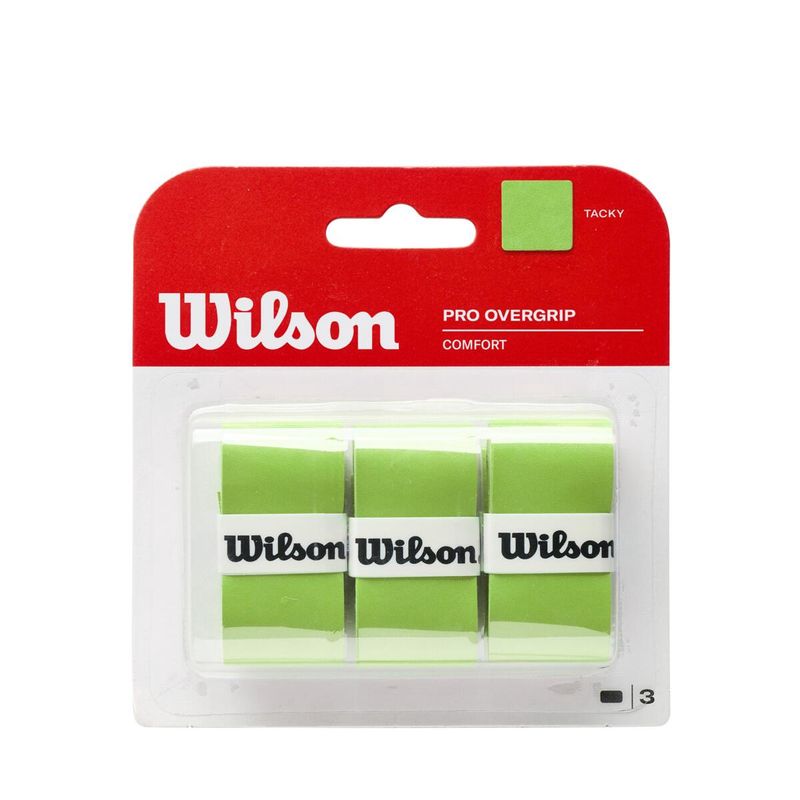 Wilson Pro Overgrip Comfort Blade Green - 3 Pack