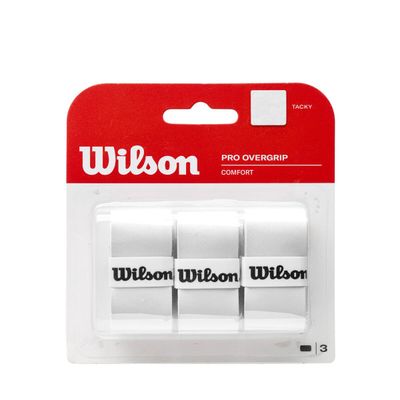 Wilson Pro Overgrip Comfort White - 3 Pack