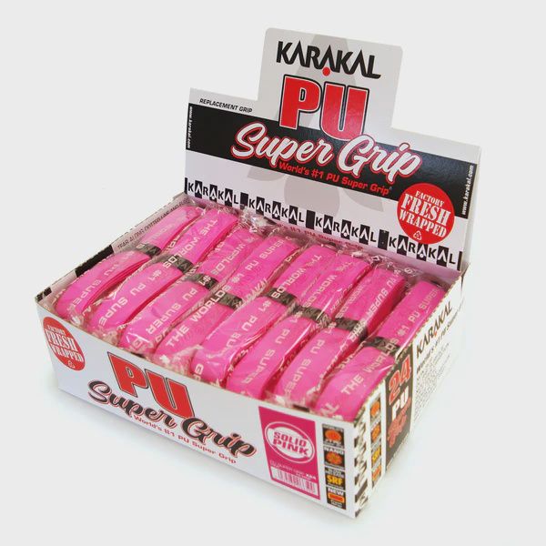 Karakal PU Super Grip Pink - Box 24