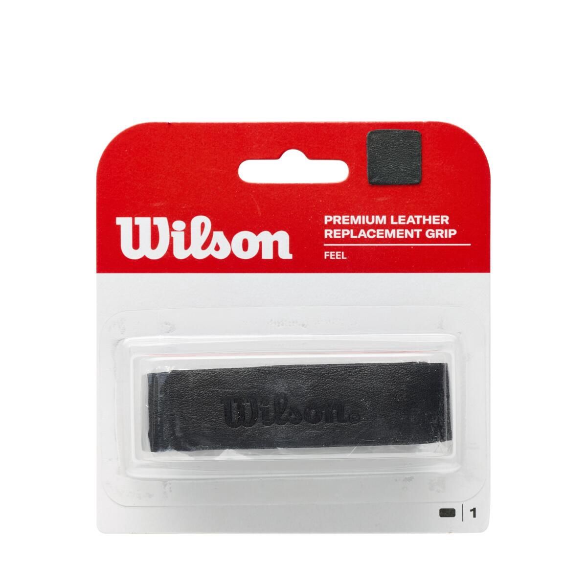 Wilson Premium Leather Grip Black