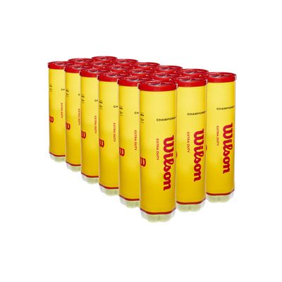 Wilson Championship Extra Duty Tennis Balls Box of 18 Tubes