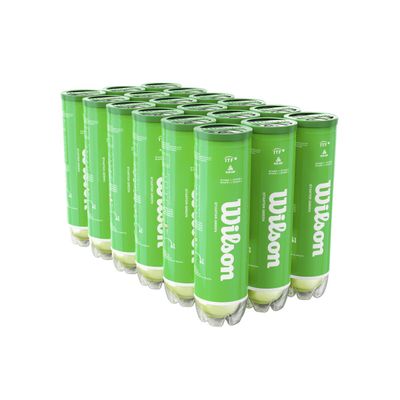 Wilson Starter Green Tennis Balls - Box of 18 x 4 Ball Tube