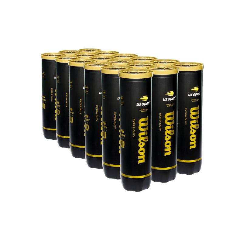 Wilson US Open Tennis Balls Box of 18 Tubes