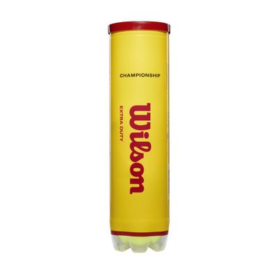 Wilson Championship Extra Duty Tennis Balls - 4 Ball Tube