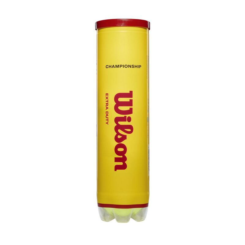 Wilson Championship Extra Duty Tennis Balls - 4 Ball Tube