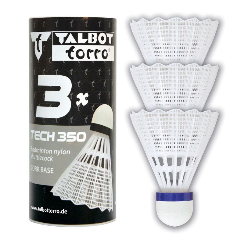 Talbot Toro Tech 350 shuttlecock - Pack of 3