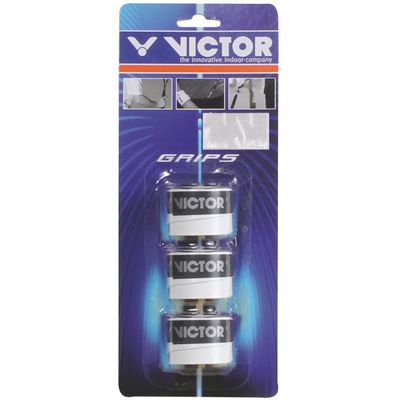 Victor Overgrip 7197 Blister Pack 3 Pcs - White