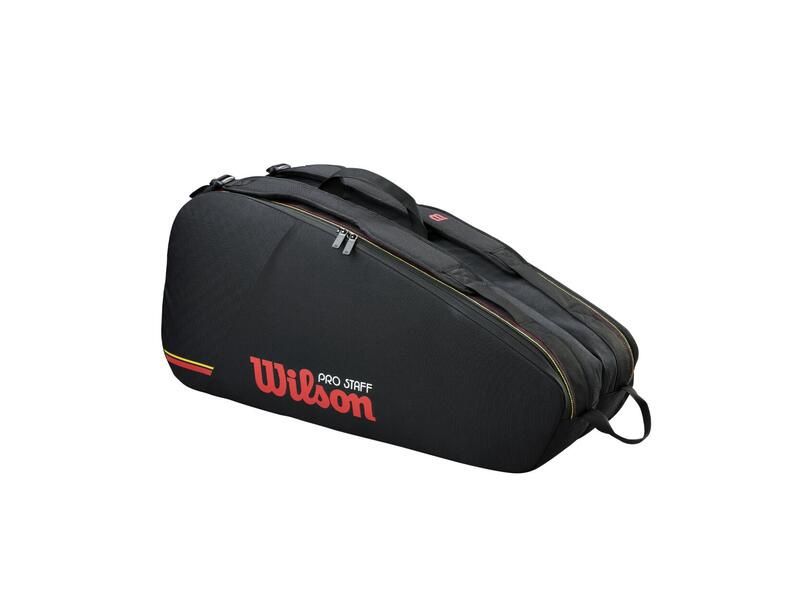 Wilson Pro Staff Classic 6 Racket Tennis Bag - Black