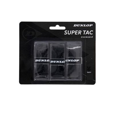 Dunlop Super-Tac Overgrip - 3 Pack - Black