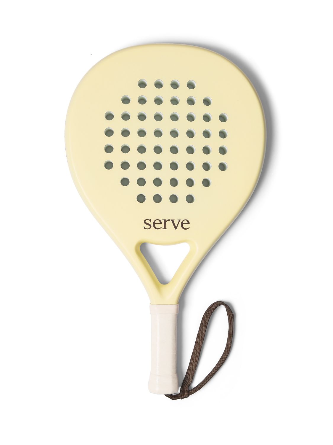 SERVE Padel Racket Pastel Yellow