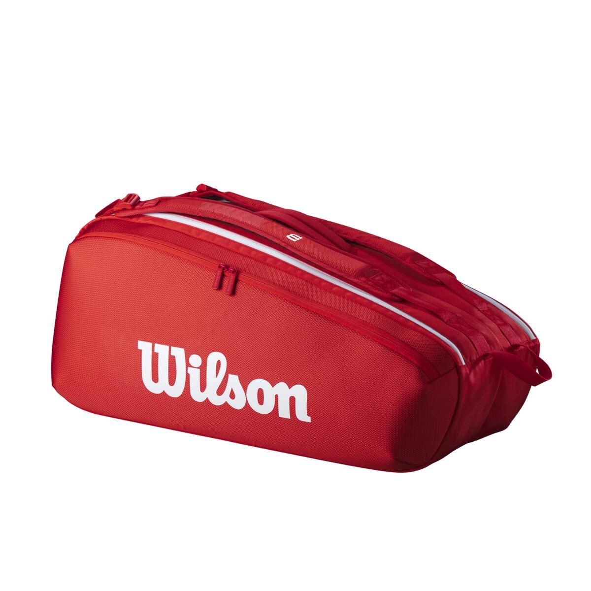 Wilson Super Tour 9 Pack 2025 Tennis Bag Red