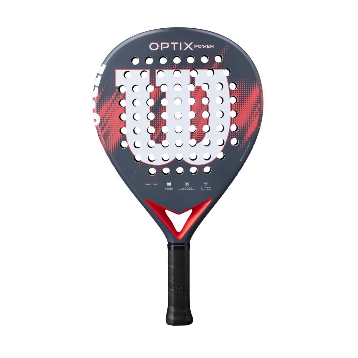 Wilson Optix V2 Power Padel Racket Red
