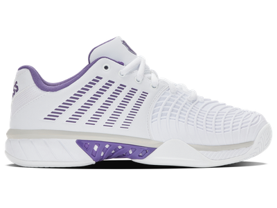 K-Swiss Express Light 3 Women's Tennis Shoes - White/Purple Haze