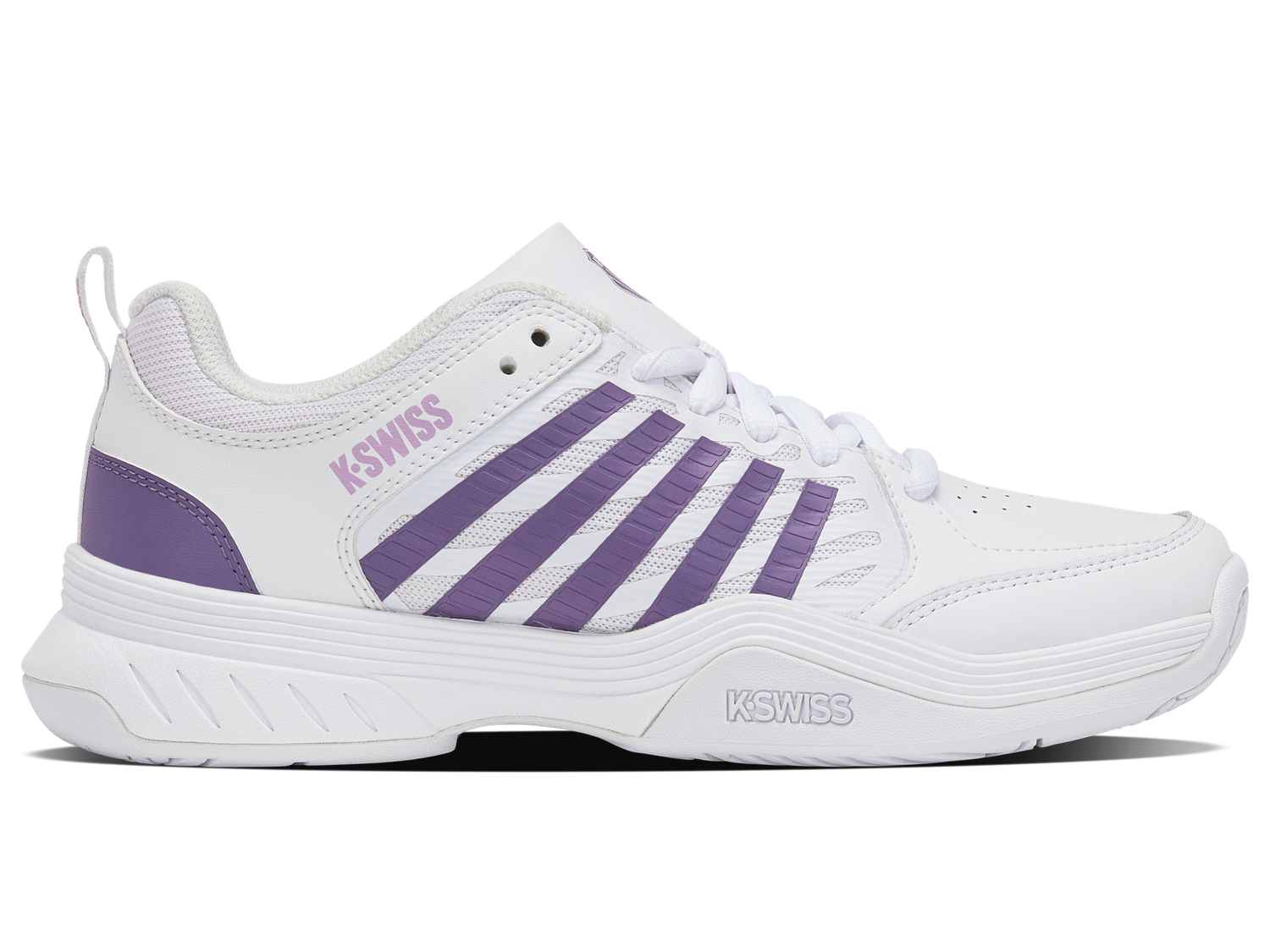 K-Swiss Court Express 2 Women's Tennis Shoes - White/Purple