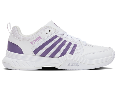 K-Swiss Court Express 2 Women's Tennis Shoes - White/Purple