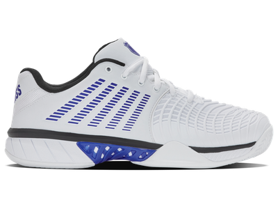 K-Swiss Express Light 3 Men's Tennis Shoes - White/Dazzling Blue