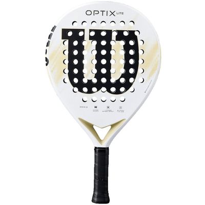 Wilson Optix V2 Lite Padel Racket White Wilson Optix V2 Lite Padel Racket White