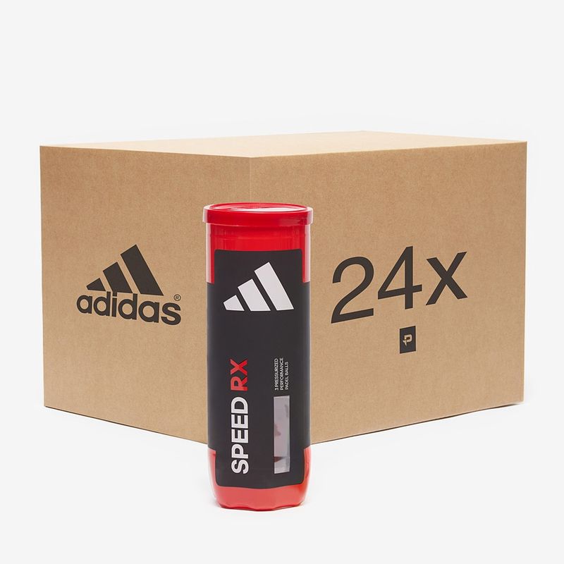 Adidas Speed RX Padel Balls Box - 24 x 3 Ball Tube