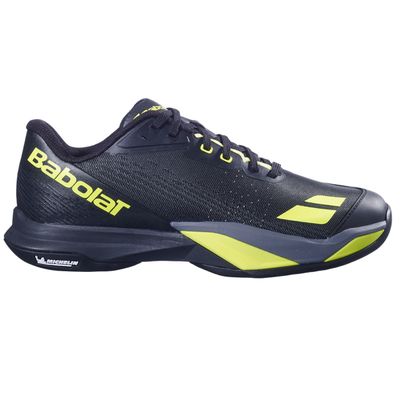 Babolat Jet Mach 4 All Court Men's Tennis Shoes - Black/Aero