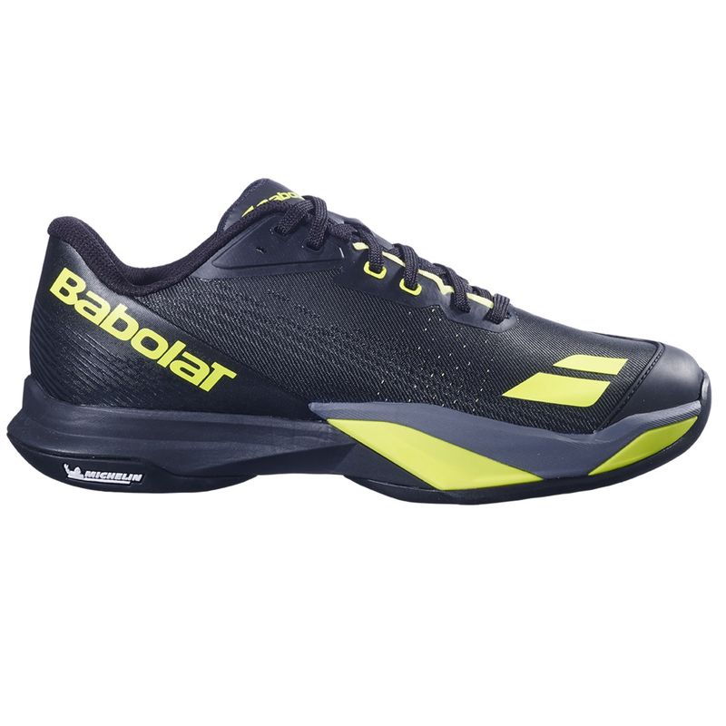 Babolat Jet Mach 4 All Court Men's Tennis Shoes - Black/Aero
