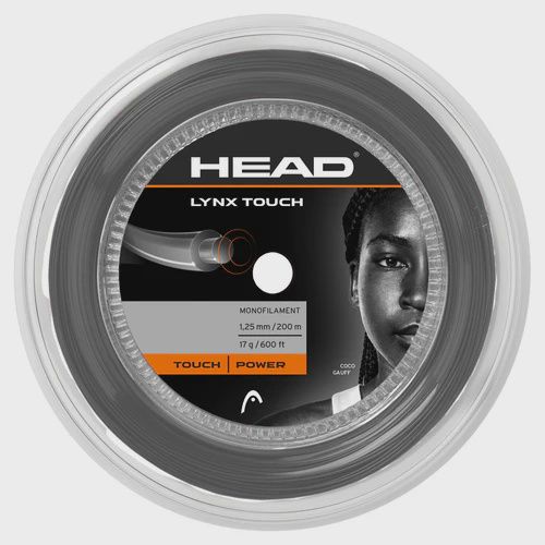 Head Lynx Touch 1.25mm Tennis String Reel - 200m