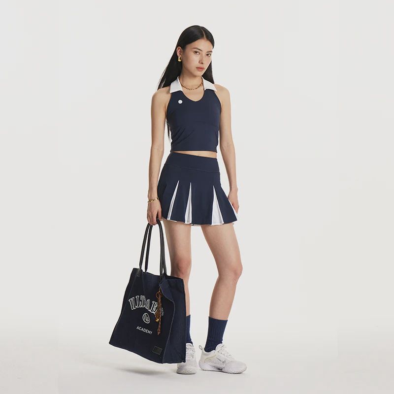 Tenez Polo Tank - Navy &amp; White
