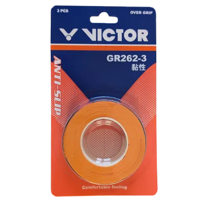 Victor Overgrip 3 Pack - Mandarin Orange - GR262-3 Y