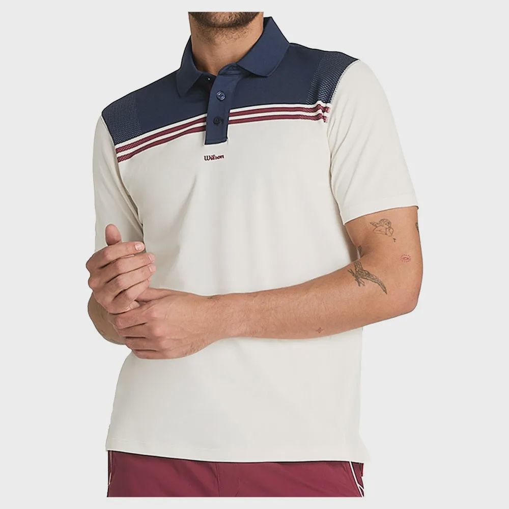 Wilson All Seasons Polo Shirt - Sandrift